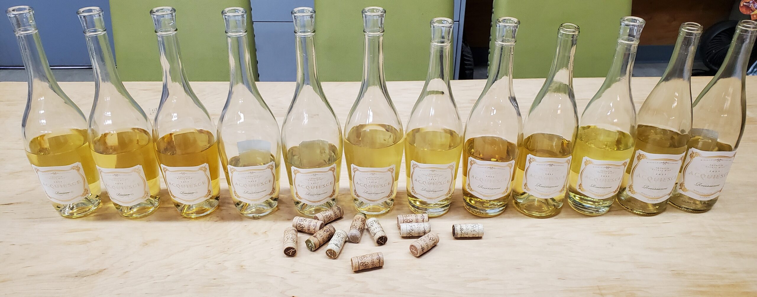 Acquiesce Roussanne Aging