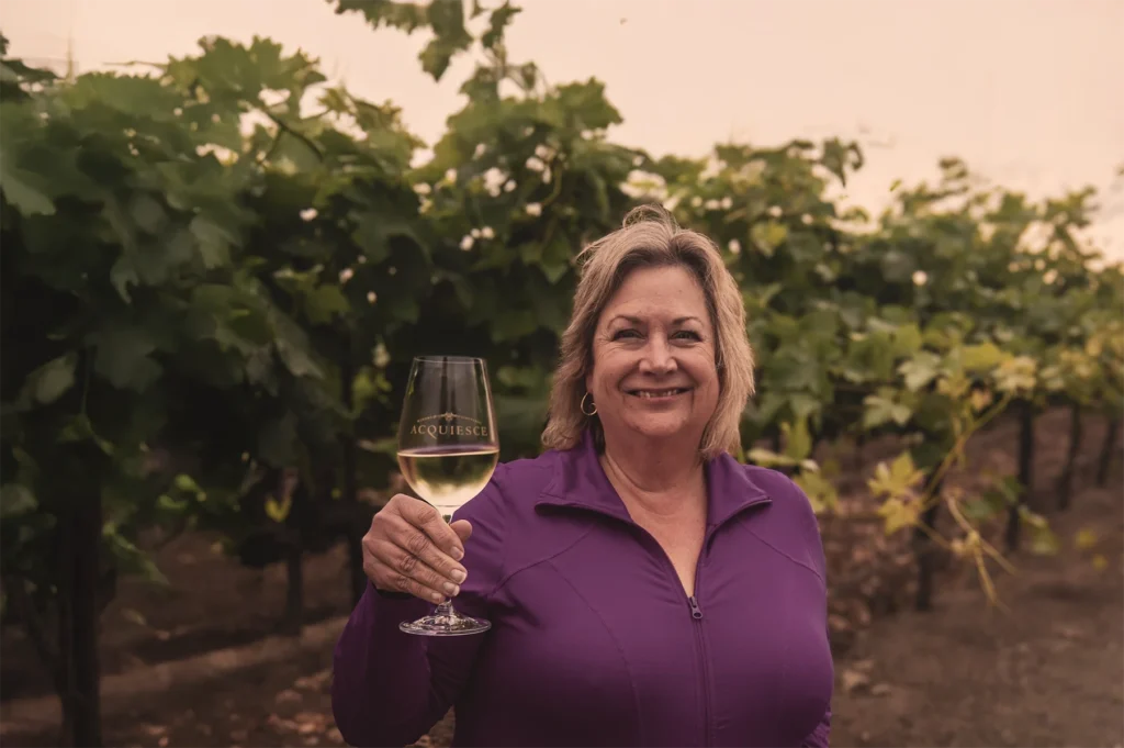 Acquiesce Winery winemaker Sue Tipton recognized as Best Woman Winemaker 2022 for Rhône-style white wines in Lodi